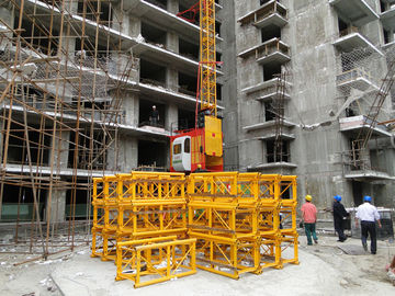 Mast Section and Tie 2 Ton Building Site Hoist, Goods Elevator With Computer Aided SC200
