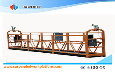 Strong Construction Rope Suspended Platform With 30KN Safety Lock ZLP1000 2.2KW 2.5M*3
