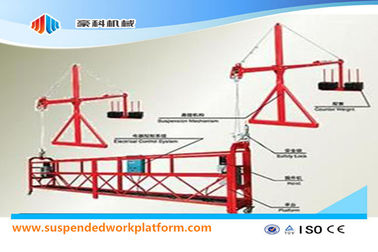 High Safety Rope Suspended Platform Elevators Installation Platform ZLP630 ZLP800 ZLP1000