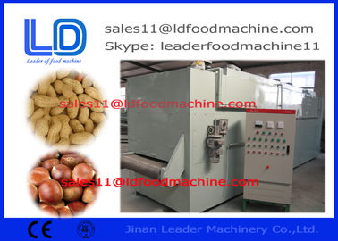 Electric Peanuts Roasting Machine Automatic Stainless Steel Continuous