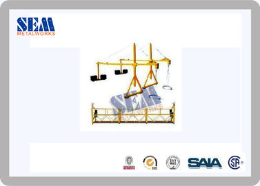 ZLP630 Steel Swing Stage Scaffolding With Suspended Platform For Construction