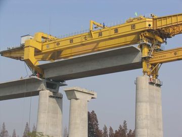 Large Girder Gantry Crane , bridge girder launcher 20ton - 900ton  with Electric Hoist