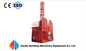 Painted / Hot Dipped Zinc Outdoor Construction Material Hoist With Single or Double Cages