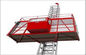 Painted Or Hot Dipped Zinc Building Site Hoist SC200 / 200 With Loading Capacity 2000 kg