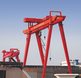 Electric Port Shipyard Cranes for Building Vessels