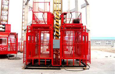 2000kg Steel Construction Hoists SC200 With Single / Twin Cage 3*1.5*2.5m