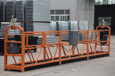 Steel Wire Rope Suspended Platform construction for external wall
