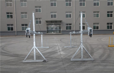Customized ZLP1000 Suspended Access Platforms Maintenance Cradle With Steel Rope 8.6mm