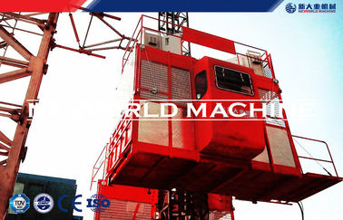 VFFF Speed single / double cage hoist Customized passenger and material hoist