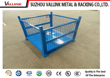 Security Wire Mesh Container For Forklift / Industrial Storage Containers