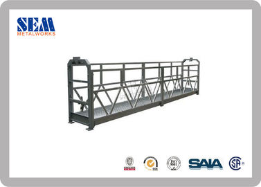 Aluminum Modular System With Parapet Clamp , Construction Stage