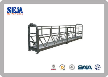 Aluminum Modular System With Parapet Clamp , Construction Stage