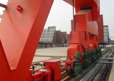 Heavy Duty Shipyard / Shipbuilding Gantry Crane With Hoisting Speed 0.7 - 4.8 m/min