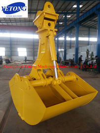 Flexible Clamshell Grab Bucket 360 Degree Rotating For Coal Loading