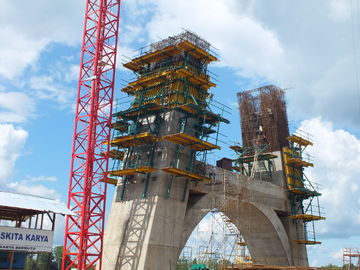 Auto climb formwork , bridge deck formwork for Melak Bridge project