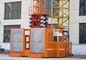 Steady property reliability SCD200 / 200P double cages construction hoist elevator with 2T
