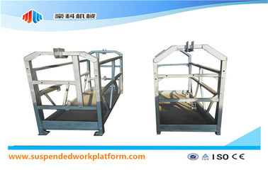 Steel / Hot Galvanized Temporary Suspended Platform , ZLP500 Maintenance Cradle