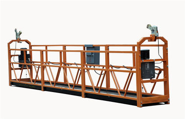 ZLP 500 Maintenance Suspended Working Platform With Hoist 1.5kw And 30KN Safety Lock