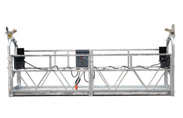 ZLP 630 Lifting Suspended Rope Platform Construction Gondola With 2m*3 Sections