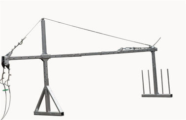 ZLP 630 Lifting Suspended Rope Platform Construction Gondola With 2m*3 Sections