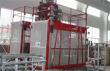 2000kg Steel Construction Hoists SC200 With Single / Twin Cage 3*1.5*2.5m