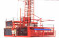 1000 kg Single or Twin Cage Building Site Hoist With Lifting Speed 23.5 m / min