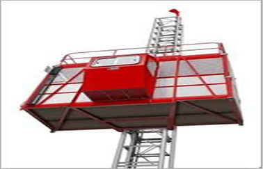 2000 kg Painted / Hot Dipped Zinc Construction Material Hoist SC200 / 200