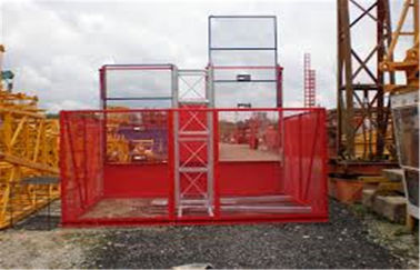 Twin Cage Construction Material Hoist