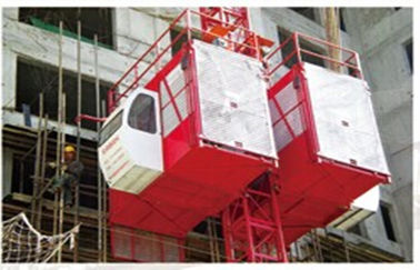 Painted 380v / 50 Hz SC Series Construction Material Hoist SC200 , SC200/200