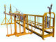 Customized 9M Adjustable Steel Yellow Powered Suspended Platform Cradle Scaffold Systems