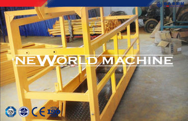 ZLP series Steel suspended platform cradle gondola for constrcution , decoration