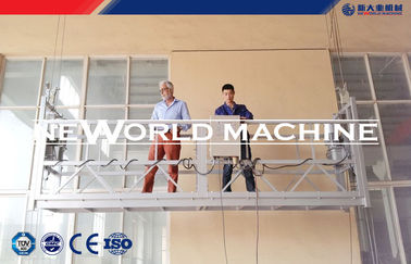 Window Cleaning Machine steel suspended access platforms hoist adjustable length
