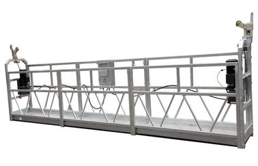 Customized ZLP1000 Suspended Access Platforms Maintenance Cradle With Steel Rope 8.6mm