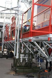 1.2m width  Adjust  Customer Industrial Elevators 25m length  Aluminum platform
