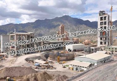 Industrial Structural Steel Fabrications Bolivia Cement Plant