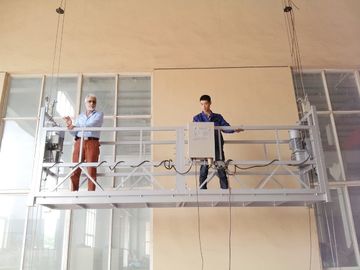 Alloy Aluminum Suspended Working Platform Gondola ZLP630 For Building Facade Maintenance